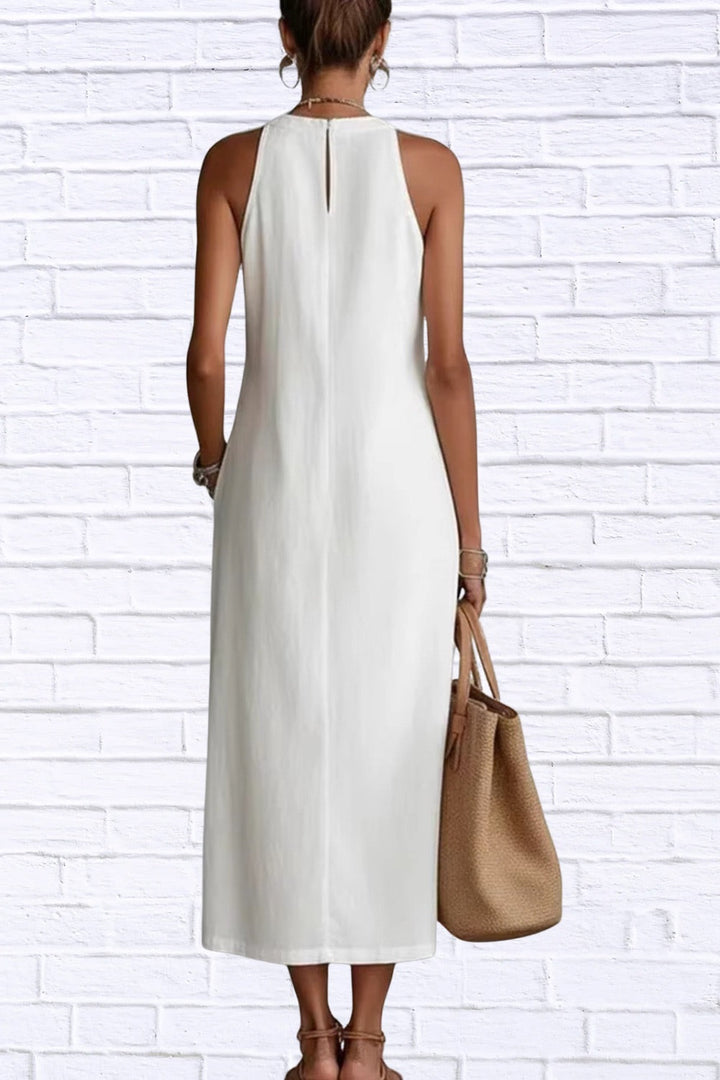 Maria | Elegant Sleeveless Summer Dress