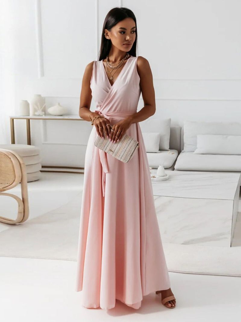 Anya | Envelope Maxi Wedding Guest Dress