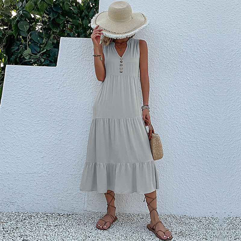 Naomi | Elegant V-neck Dresses
