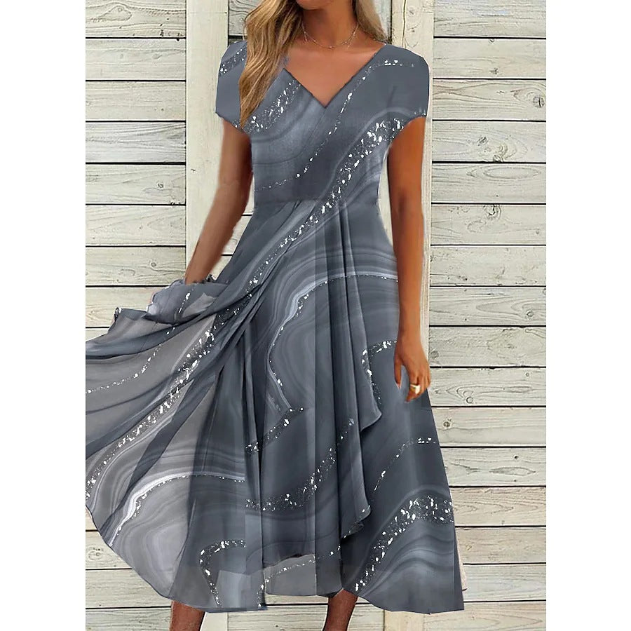 Rylee | Polished Patchwork Women's Dress