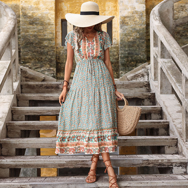 Isla | Ethnic Style Printed Dress