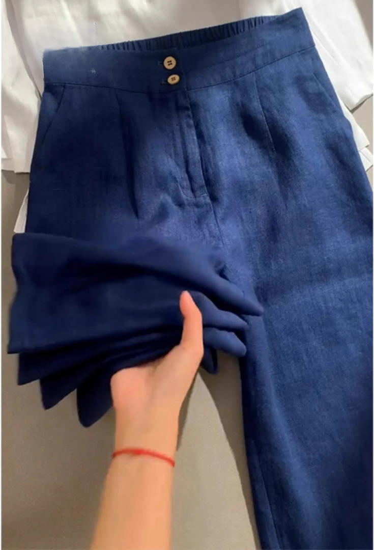 Maia | Linen Heritage Pants
