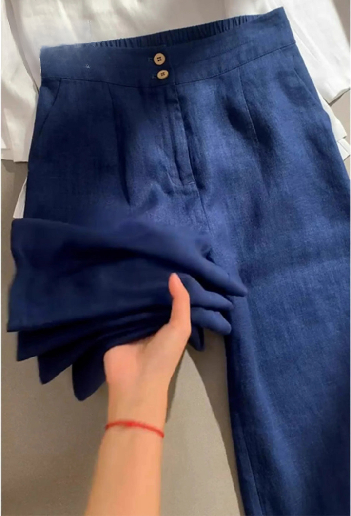 Maia | Linen Heritage Pants