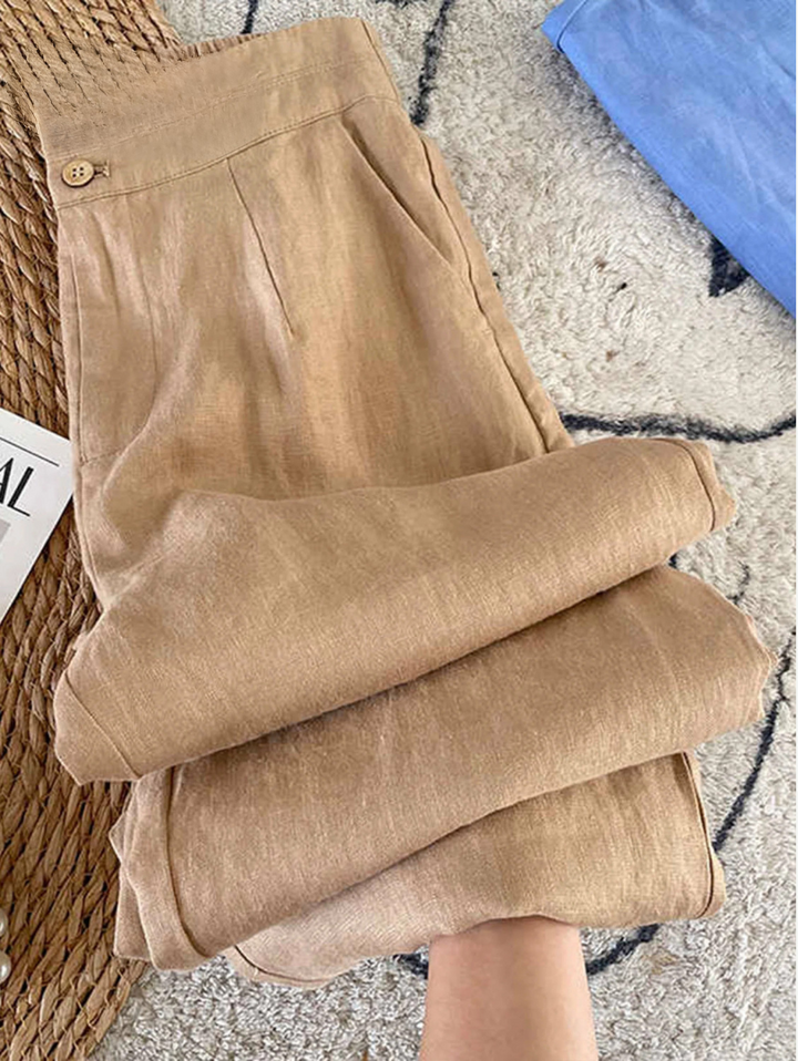 Maia | Linen Heritage Pants