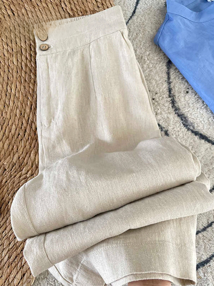 Maia | Linen Heritage Pants