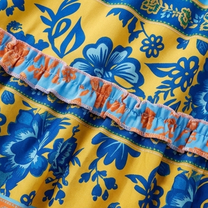 Vivanya™ – Bold Floral Summer Maxi Dress