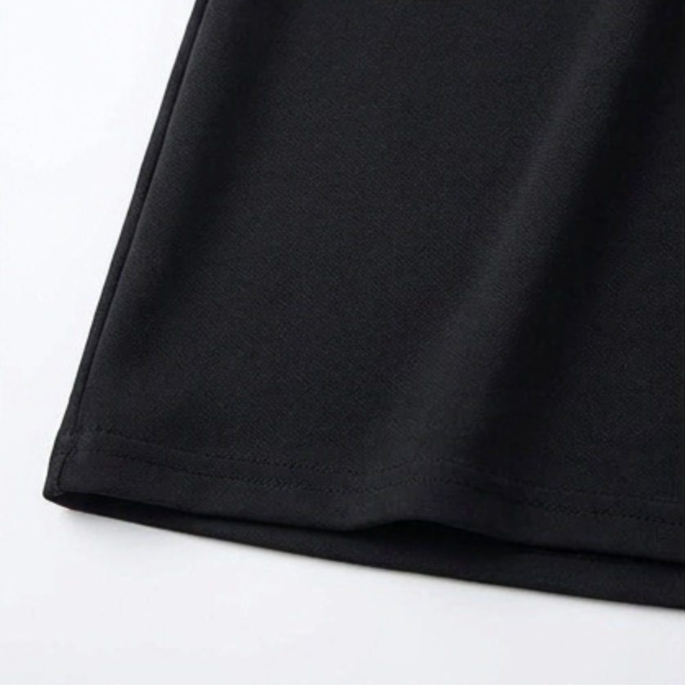 Soliva™ - Soft Square-Neck Pocket Dress