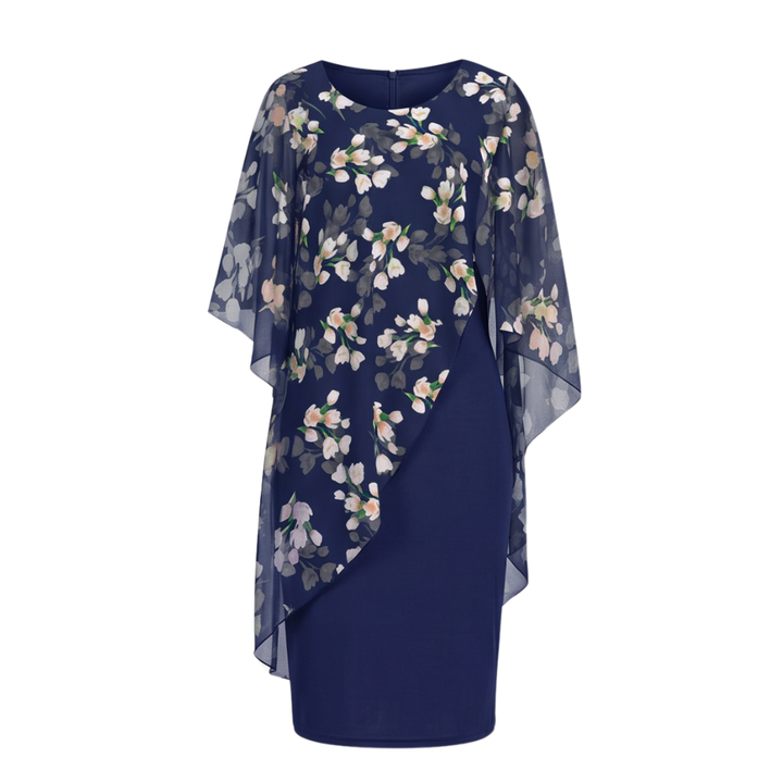 Florevia™ – Elegant Overlay Sheath Dress