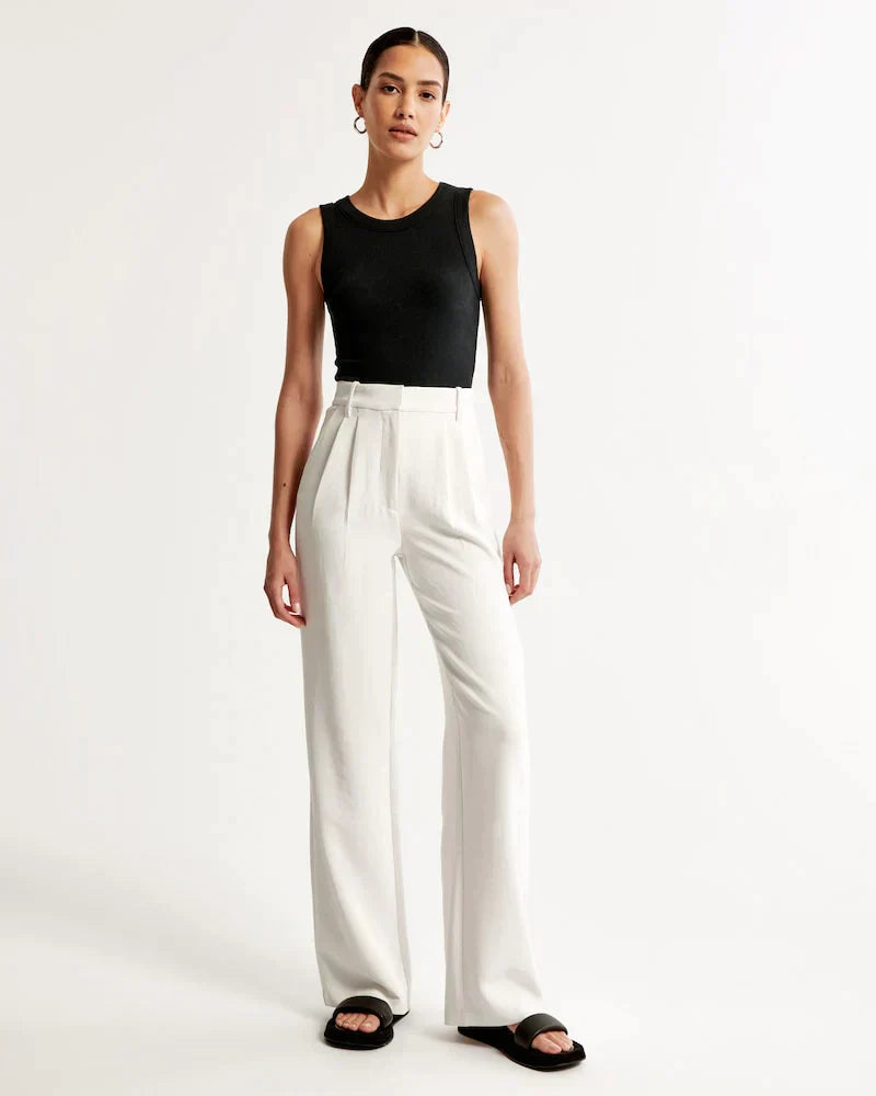 Sophie | Linen Wide-Leg Pants