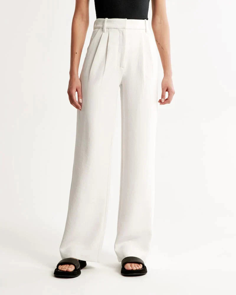 Sophie | Linen Wide-Leg Pants