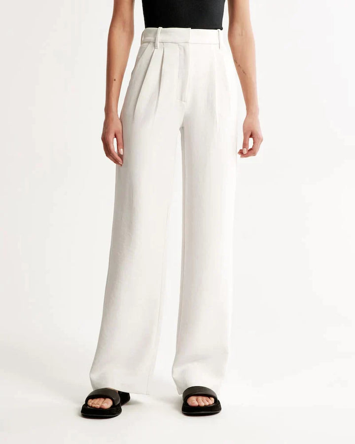 Sophie | Linen Wide-Leg Pants