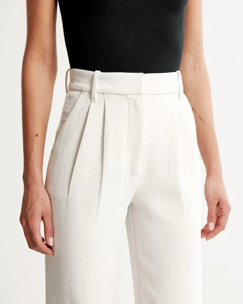 Sophie | Linen Wide-Leg Pants