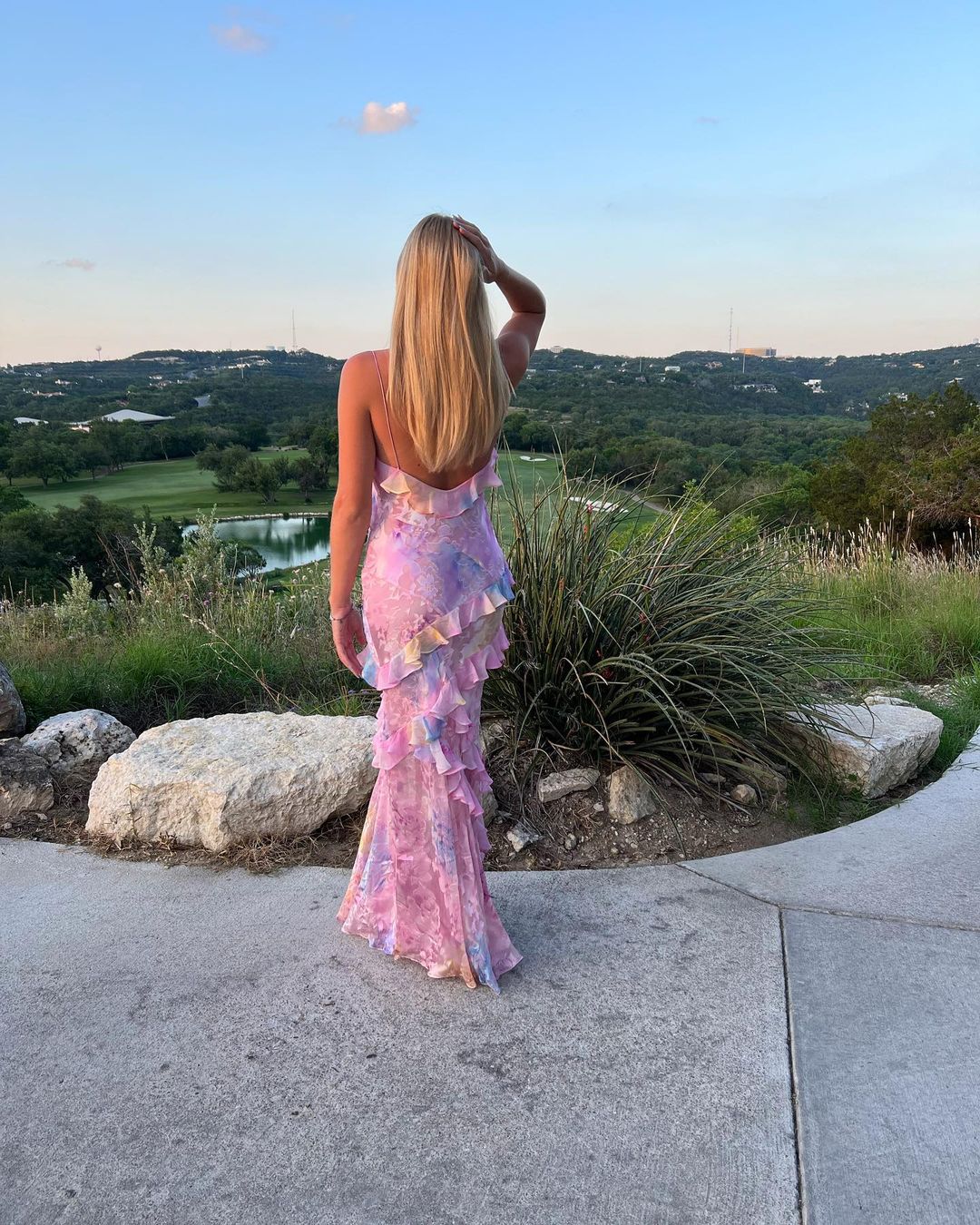 Katherine | Ruffle Maxi Wedding Guest Dress