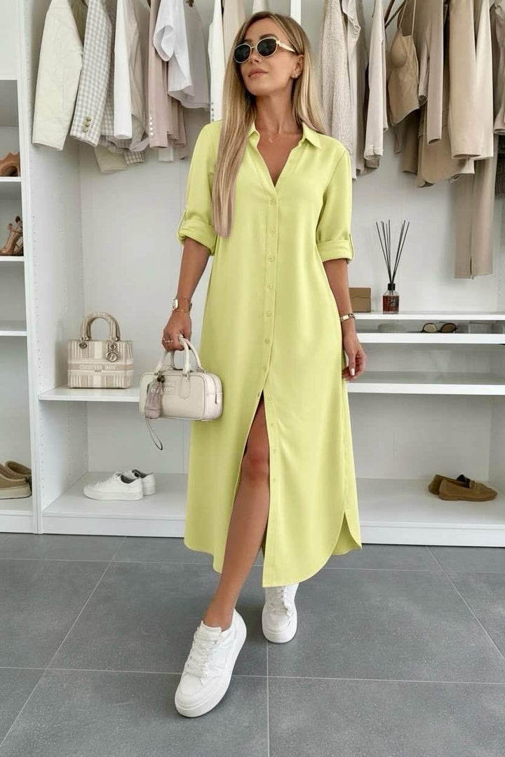 Helen - Oversized Shirt Dress
