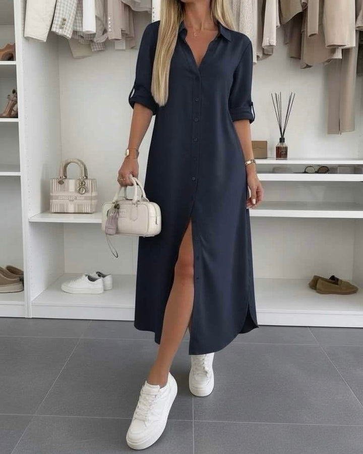Helen - Oversized Shirt Dress