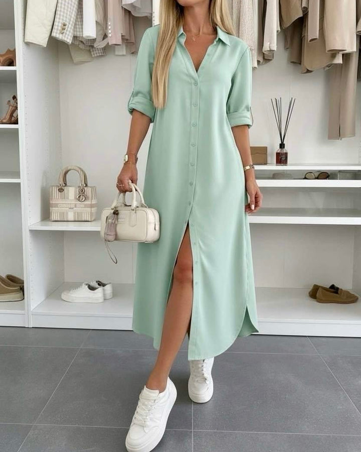 Helen - Oversized Shirt Dress