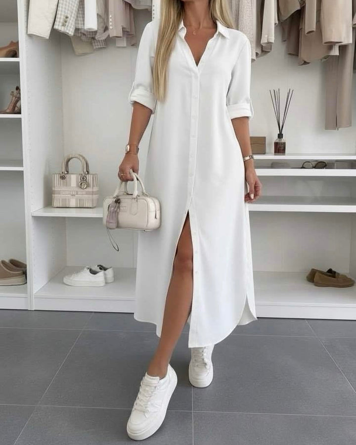 Helen - Oversized Shirt Dress
