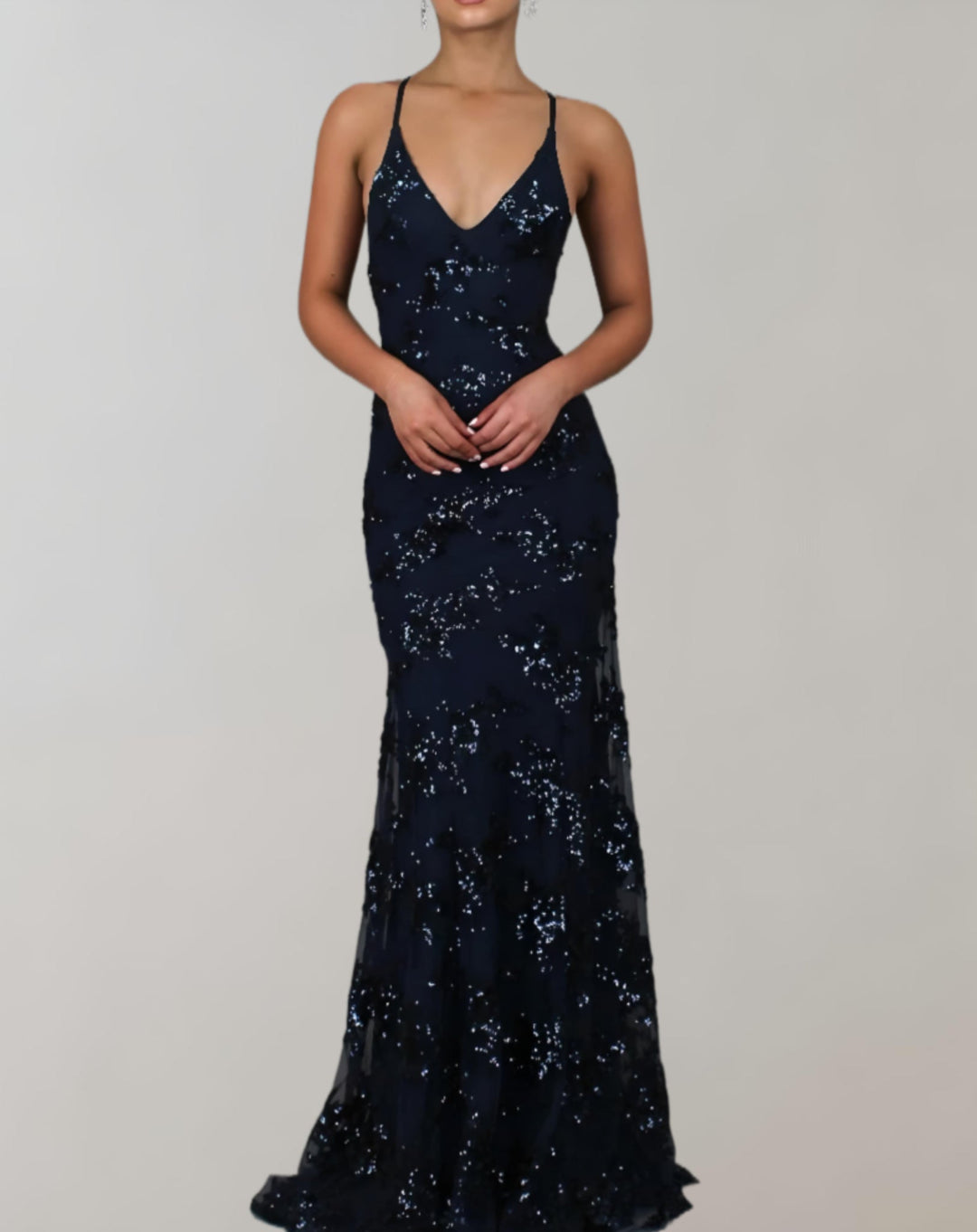 Claire | Glitter Gala Wedding Guest Dress