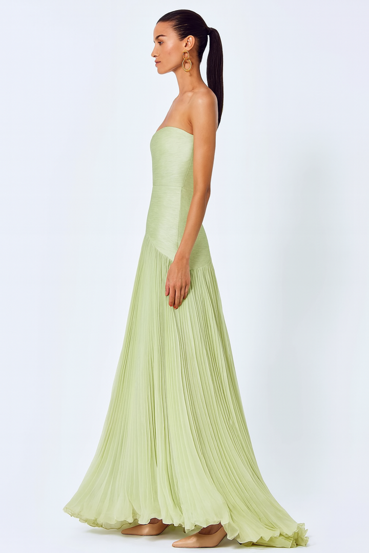 Caroline | Sleeveless Maxi Wedding Guest Dress