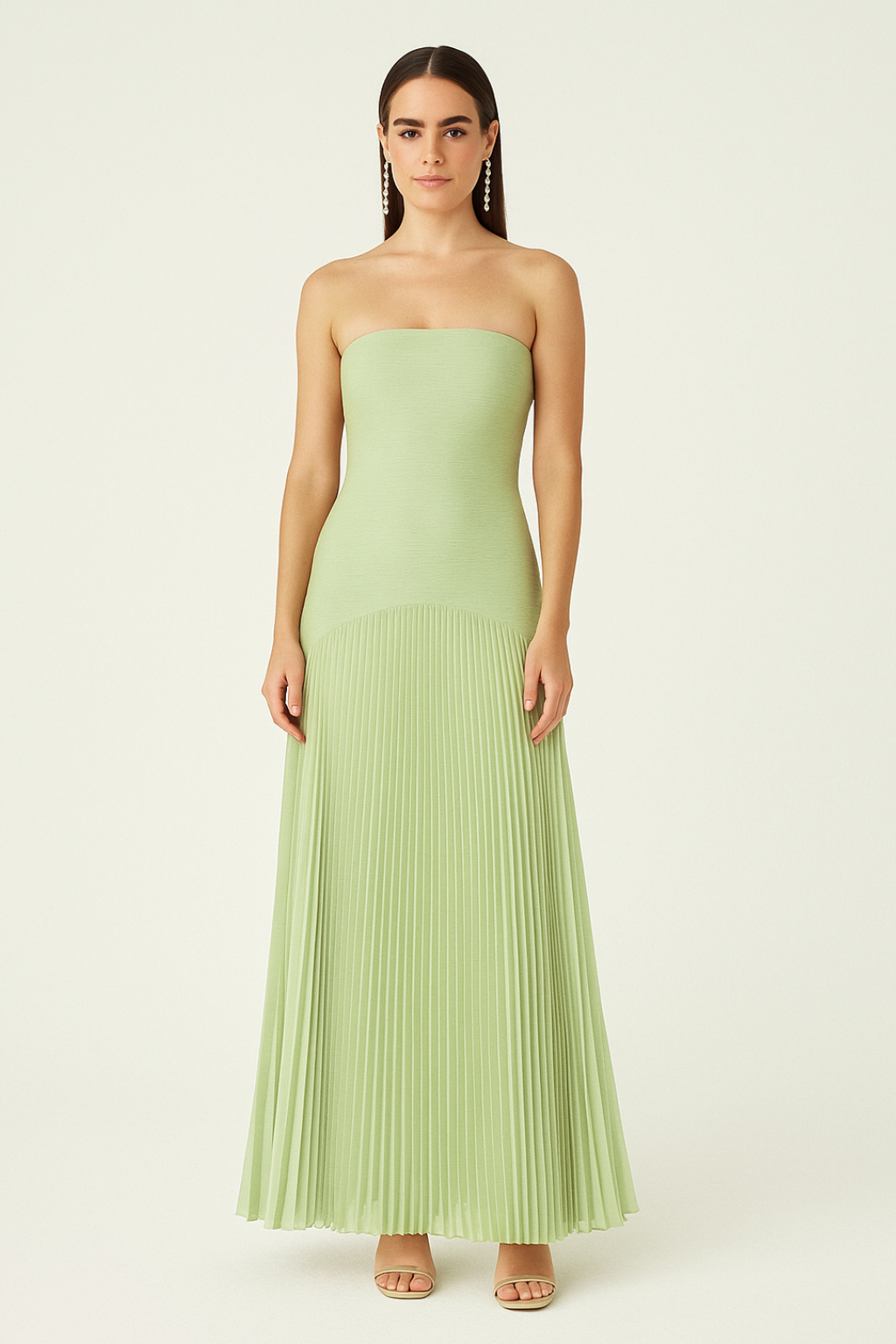 Caroline | Sleeveless Maxi Wedding Guest Dress