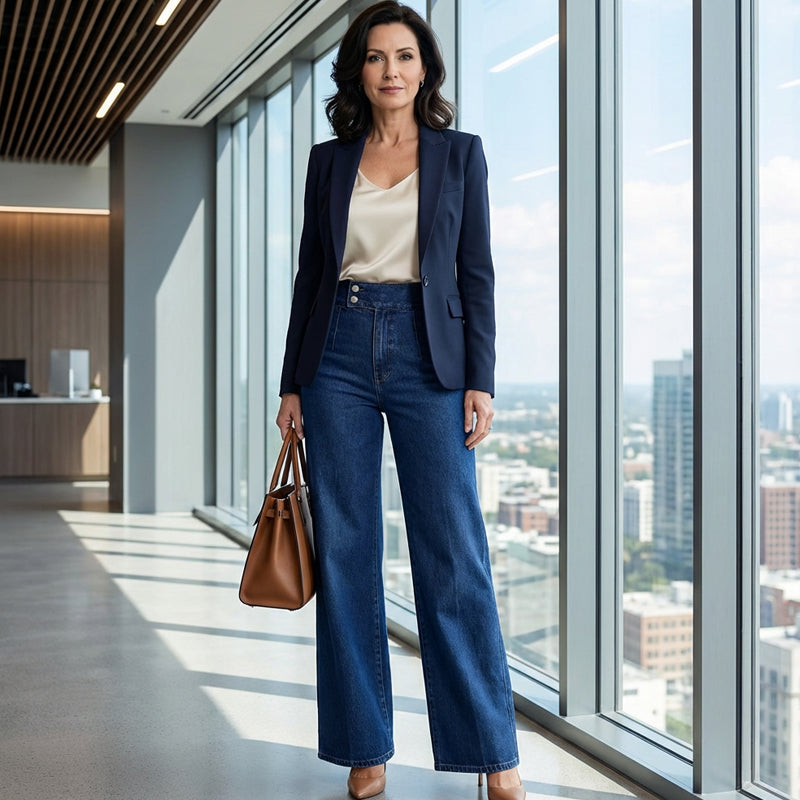 Natalia | Linen Wide-Leg Pants