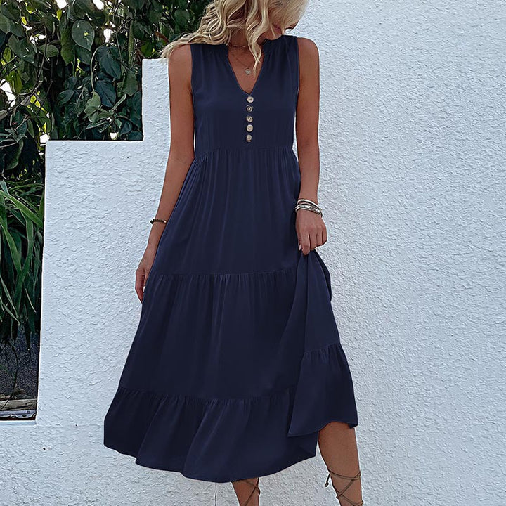 Naomi | Elegant V-neck Dresses