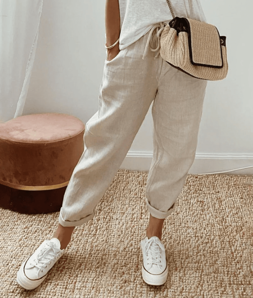 Zoé | Linen Comfort Pants