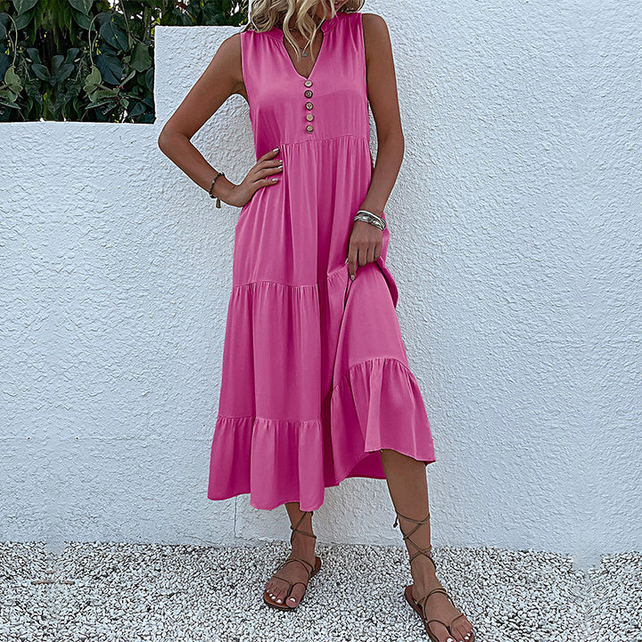 Naomi | Elegant V-neck Dresses