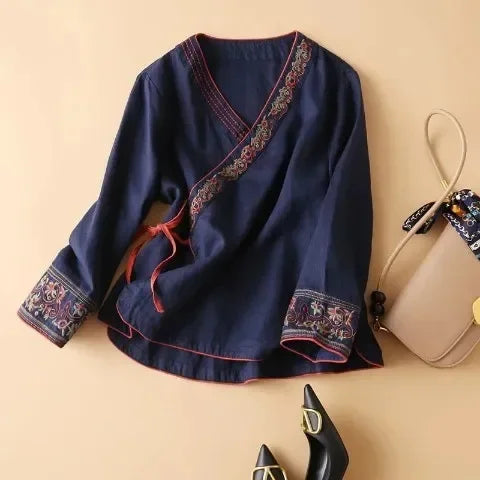 Lotus™ | Relaxed Pattern Breeze Blouse