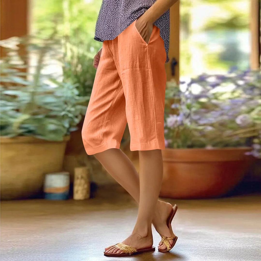 Maryse | Linen Casual Summer Shorts