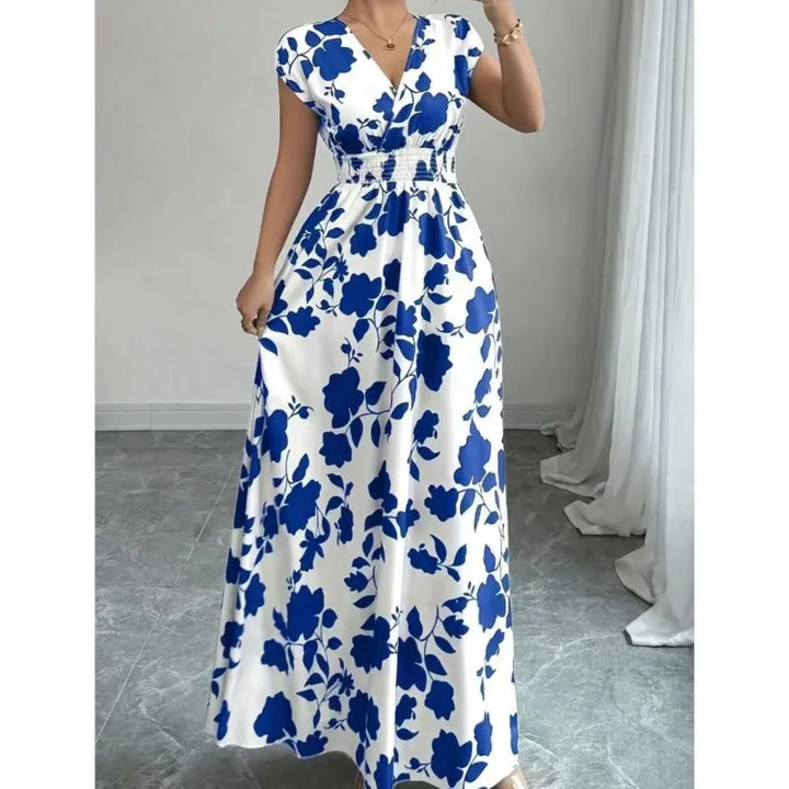 Flora™ - Floral Maxi Beach Dress
