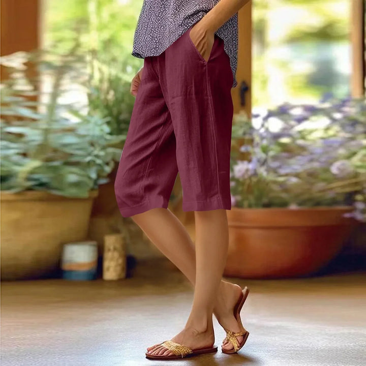 Maryse | Linen Casual Summer Shorts