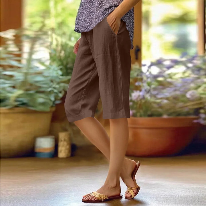Maryse | Linen Casual Summer Shorts
