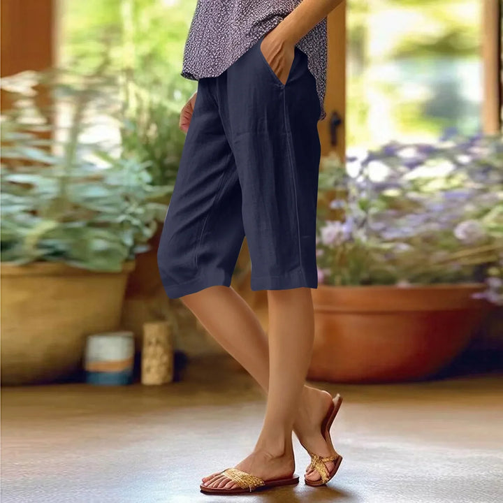 Maryse | Linen Casual Summer Shorts