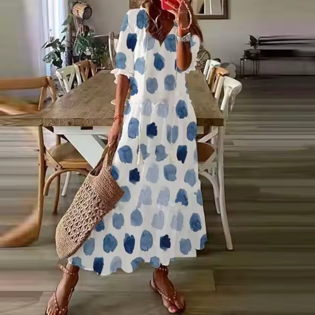 Everlee - Flattering Maxi Boho Dress