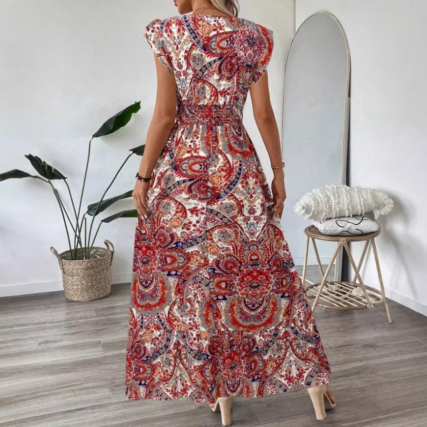 Calla™ - Floral Cotton Gauze Dress