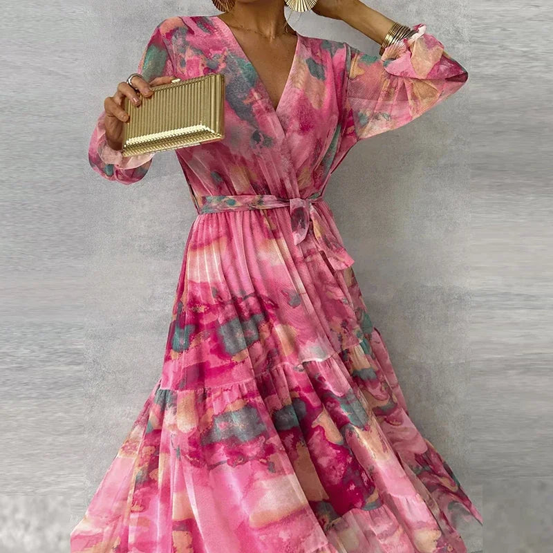 Katie | Floral Handmade Wedding Guest Dress