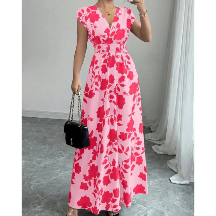 Flora™ - Floral Maxi Beach Dress