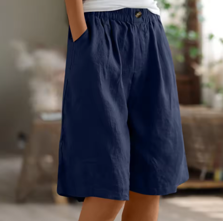 Claude | Linen-Cotton Comfort Shorts