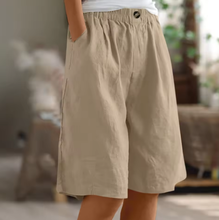 Claude | Linen-Cotton Comfort Shorts