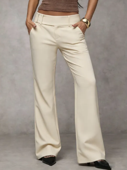 Avera | Linen Flared Pants