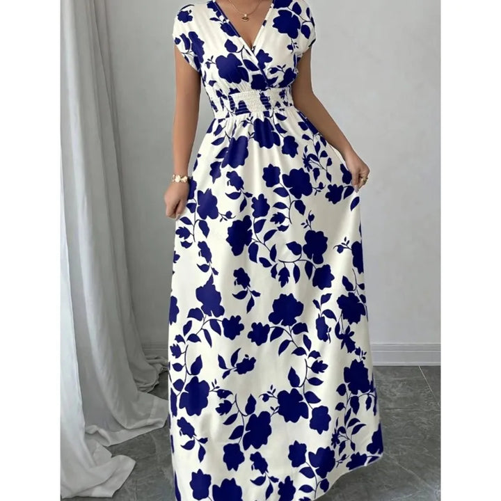 Flora™ - Floral Maxi Beach Dress