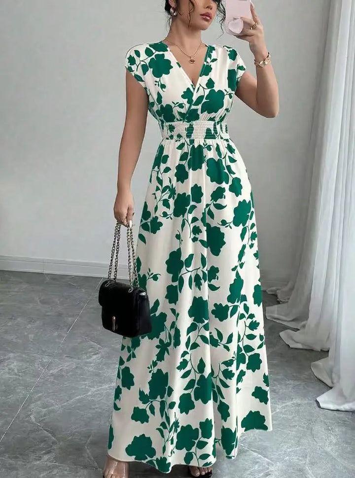 Flora™ - Floral Maxi Beach Dress