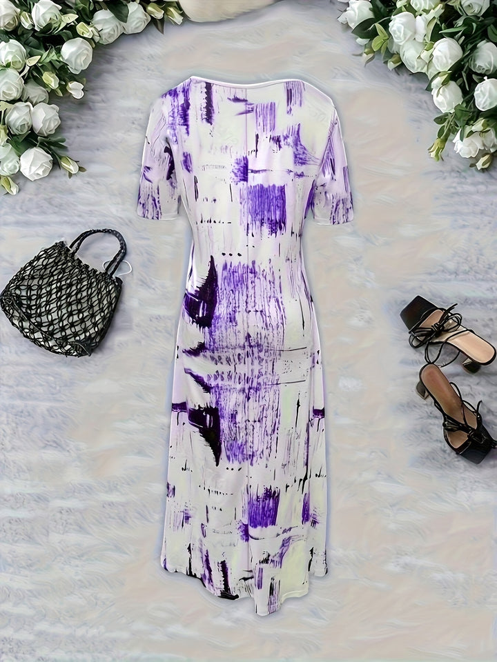 Arlisse™ - Artistic Flow Maxi Dress