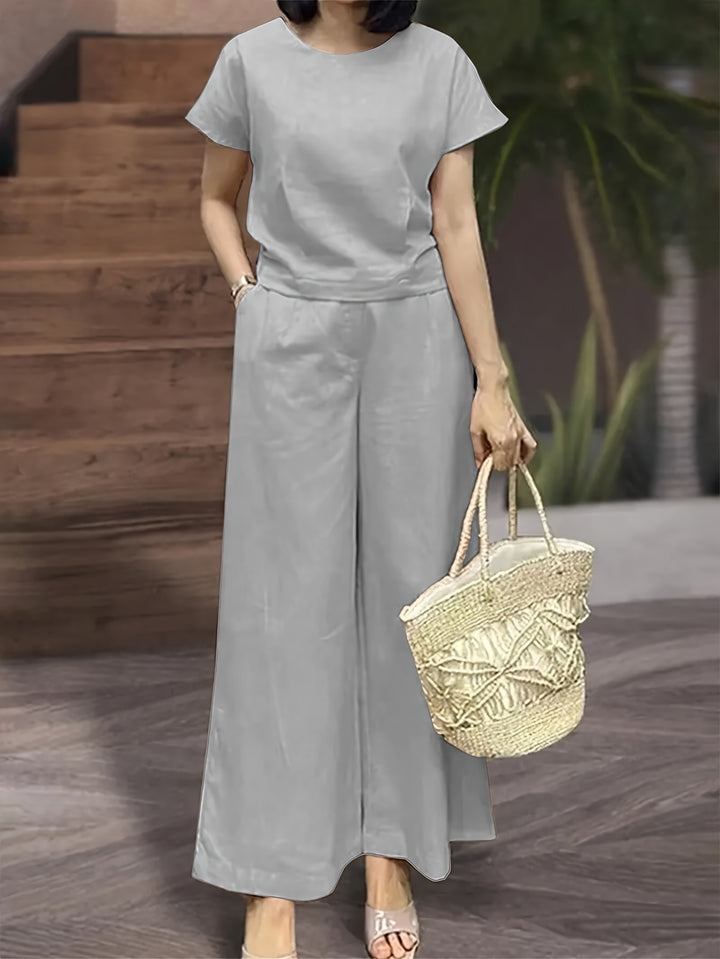 Nadia™ - Pocket Wide Leg Set