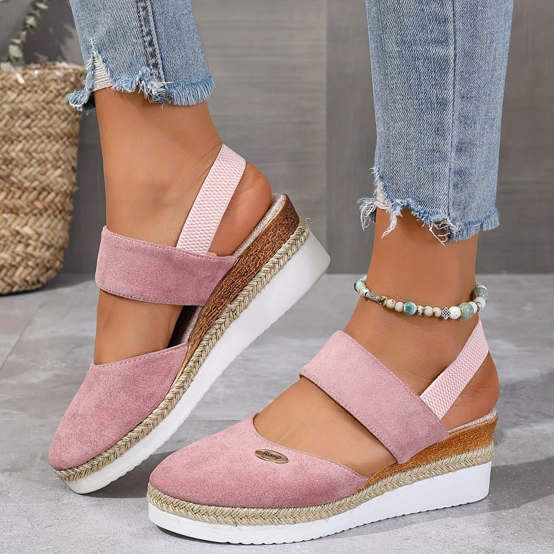 Lola™ | Thick Sole Wedge Sandals