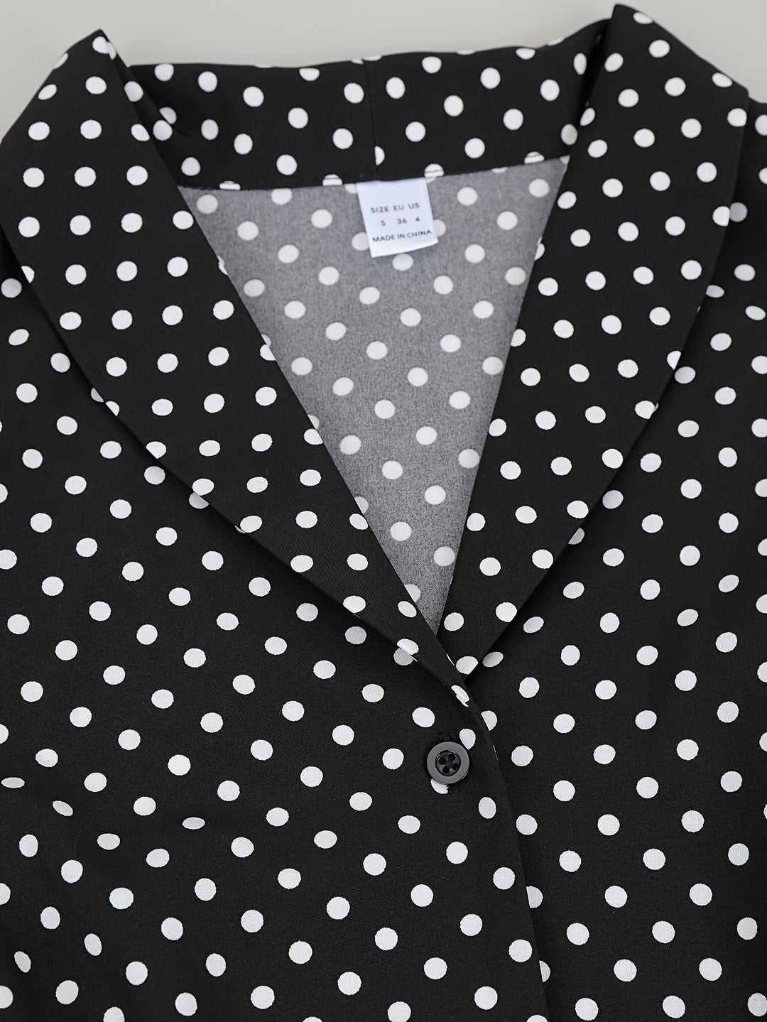 VIVIENNE™ - Elegant Polka Dot Wrap Midi Dress