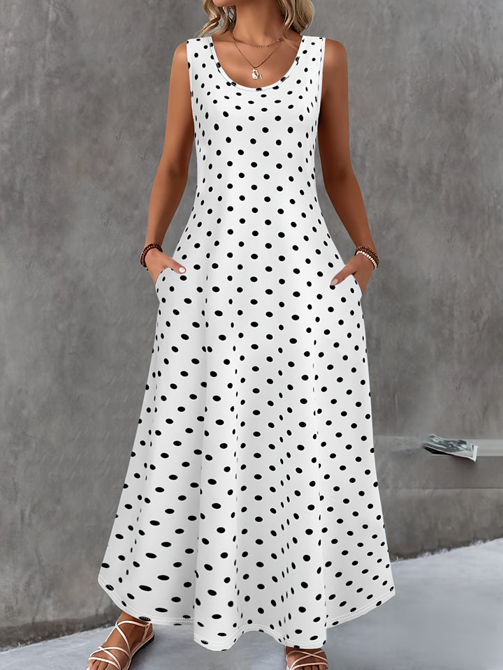RUBY – Plus Size Sleeveless Pocket Vest Dress