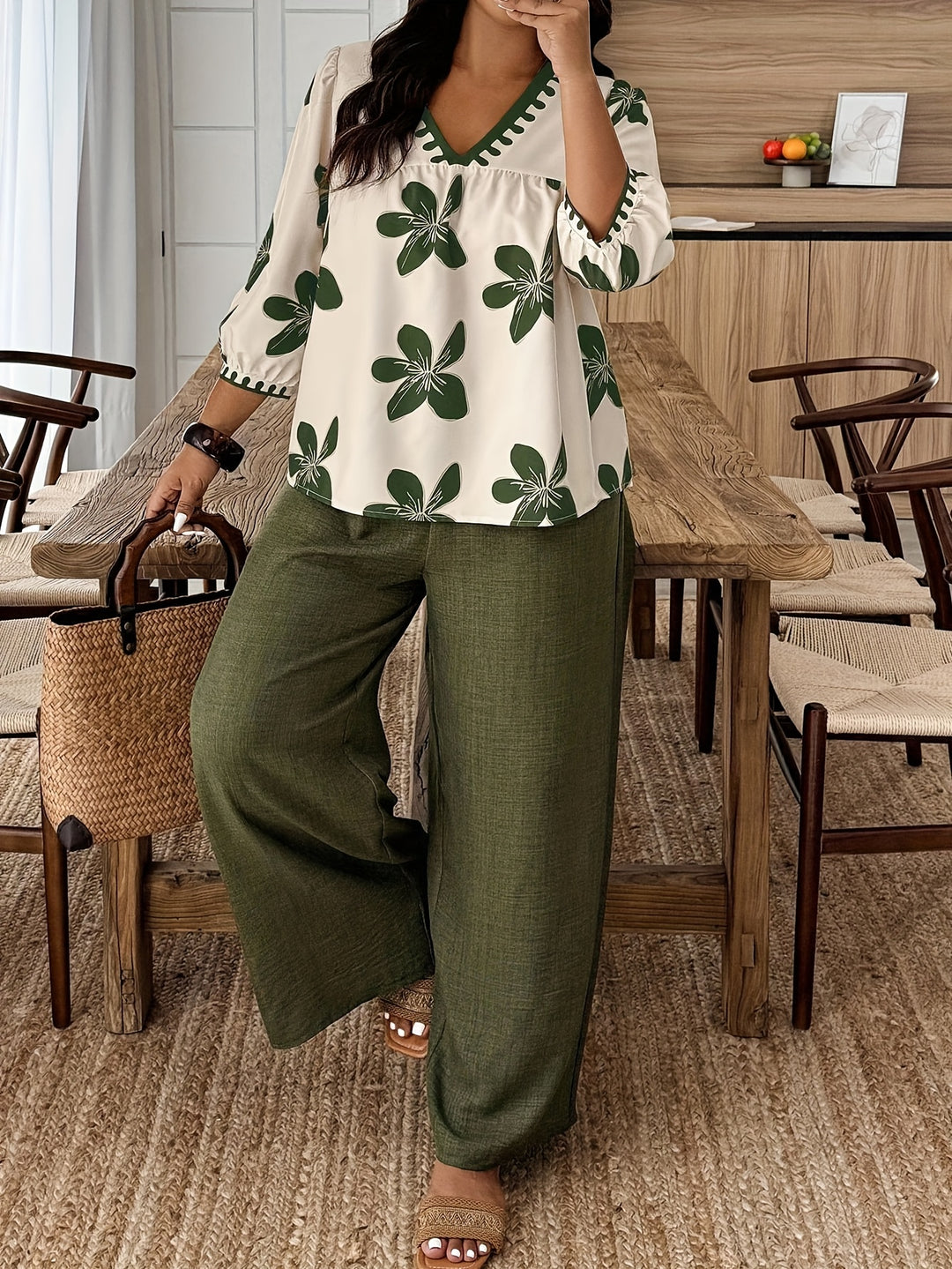 Verina™ - Relaxed Floral 2-Piece Set