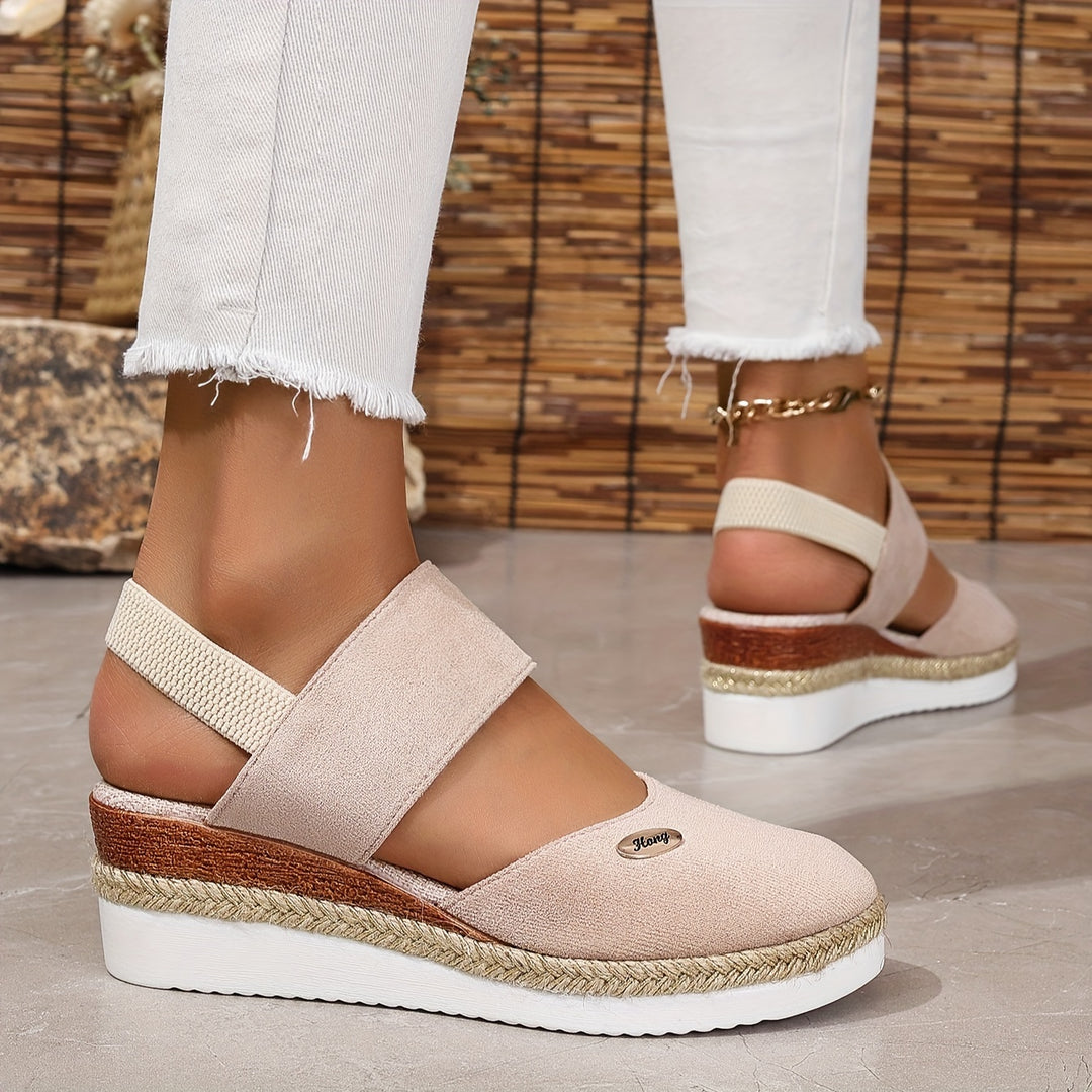 Lola™ | Thick Sole Wedge Sandals